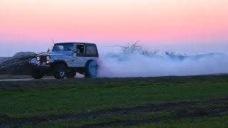 640 Jeep rolling burnout [upl. by Ennair]