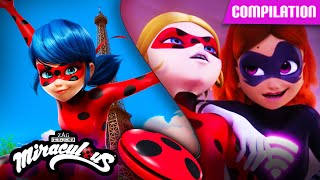 MIRACULOUS  🐞 Compilation 1 🐾 ÉPISODES ENTIERS ▶️ Climatika  Lady Wifi  Princesse Fragrance [upl. by Leahcimaj]