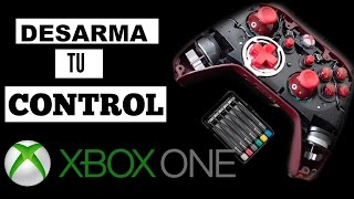 DESARMAR CONTROL XBOX ONE FACIL Y RÁPIDO DESARMADOR TORX [upl. by Kronick]