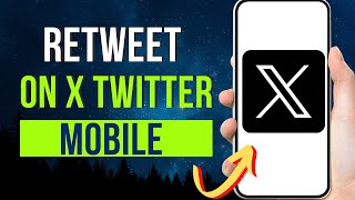 How To Retweet On Twitter Mobile [upl. by Einahpts]