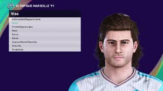 PES 2021 Chris WADDLE Marseille 9091 face [upl. by Attekahs]