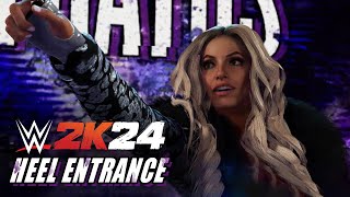 WWE 2K24 Trish Stratus Heel Entrance 1080p [upl. by Werbel]