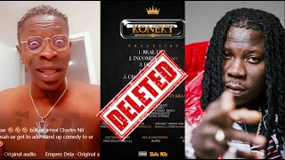 Shatta Wale Explains Why KONEKT Album Is Deleted  Stonebwoy To Perform At The Closing Ceremony [upl. by Saoj]