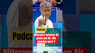 Difference between Air pistol and Air rifle shooting sport  podcast shootingsports airgun [upl. by Novled]