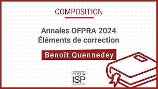 Annales OFPRA 2024  Composition [upl. by Kancler]