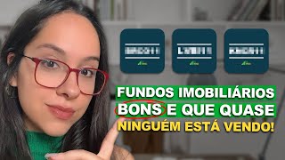 OS 3 MELHORES FUNDOS IMOBILIÁRIOS de 2024 que NINGUÉM ESTÁ FALANDO [upl. by Anallij]