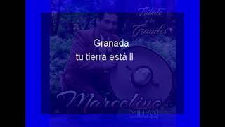 1 GRANADA KARAOKE MARCELINO MILLAN [upl. by Gillie616]