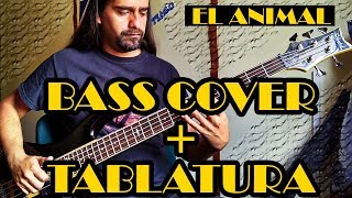 El Animal  Caifanes  Bass Cover  Tablatura [upl. by Rosenwald]