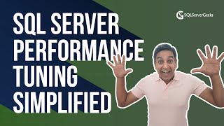 Simplifying SQL Server Performance Tuning by Amit Bansal Recorded Webinar [upl. by Suisyola]