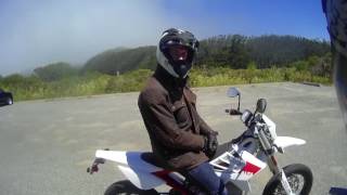 2016 ElMoto 4Corners 14a  Alta Redshift SM Test Ride [upl. by Gladwin489]