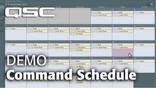 QSYS DEMO Administrator amp Scheduler [upl. by Sebastian]