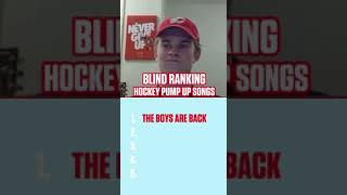 Blind ranking Hockey songs  Dump N’ Chase nhl pumpupmusic blindranking hockeytiktok viral [upl. by Karissa148]