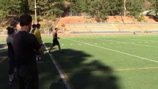 Sprint Drills  Bounding Strides Speed Clinic 111613 [upl. by Rena366]