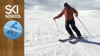 Intermediate Ski Lesson 41  Turn Shape [upl. by Casandra]