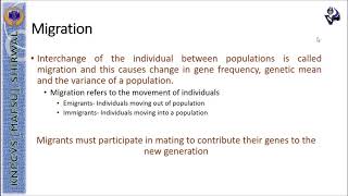 2 Migration Changing Gene and Genotype Frequency [upl. by Seadon]