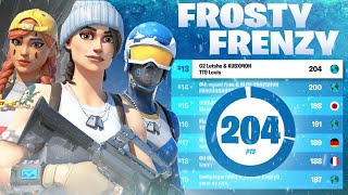 INSANE 🏆 FROSTY FRENZY TOURNAMENT w My New Trio  LeTsHe [upl. by Penoyer]