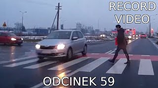 RECORD VIDEO 59  Niebezpieczne sytuacje na drogach [upl. by Nahsor]