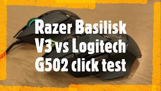 Razer Basilisk V3 vs Logitech G502 [upl. by Shulock]