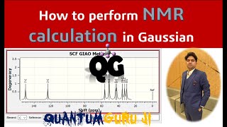 How to perform NMR calculation in Gaussian  NMR [upl. by Drageruaeb]