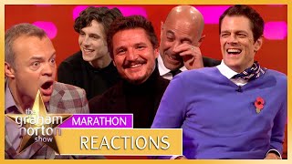 Everyone Loses Their Minds Over What Johnny Knoxville Broke  Reaction Marathon  Graham Norton Show [upl. by Anerbes]