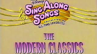 Disney Sing Along Songs The Modern Classics Logo 2002 [upl. by Adlihtam122]