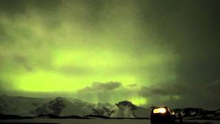 Aurora Borealis Northern Lights Iceland March 1516 2016 timelapse [upl. by Yelknirb]