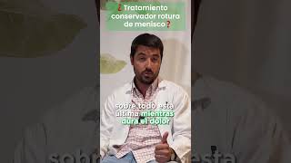 Tratamiento rotura de menisco ✅ sin operación Dr Benjumea  Clínicas H3 [upl. by Souza]