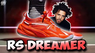 Puma RSDreamer Performance Review J Cole Signature Shoe [upl. by Dunton]