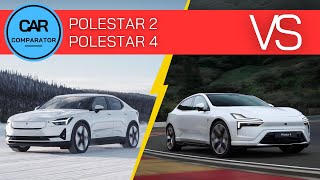 Polestar 2 vs Polestar 4  2024  Detailed Comparison Review [upl. by Ilime]