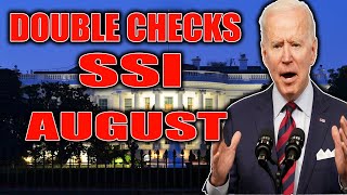 Double Checks for SSI in August  Supplemental Security Income￼ [upl. by Rettke516]