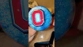 Ohio state shift knob ohiostate college resin shiftknob satisfying polishing custom sanding [upl. by Eisus]