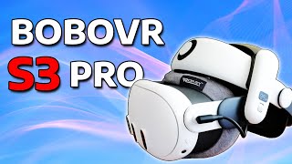 Comfort Upgrade for the Meta Quest 3 BOBOVR S3 Pro Review [upl. by Maiga912]