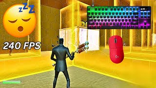 SteelSeries Apex Pro Mini ASMR😴 240 FPS Fortnite Satisfying Box Fights 📦 [upl. by Thurber9]