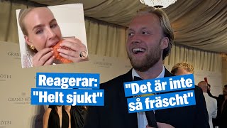 Bröderna Nylander reagerar på Lisa Sidens mukbang quotHelt sjuktquot [upl. by Mellen]