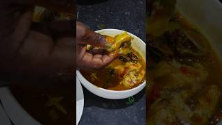 Delicious Fisherman Soup for my Odogwu viralvideo chinweuzomakitchen mukbang igbofood [upl. by Sirrap747]