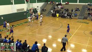 Hudson Falls High School vs BroadalbinPerth High School Mens Varsity Basketball [upl. by Oruhtra]