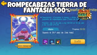 COMPLETANDO PUZZLE quotTIERRA DE FANTASIAquot  BarbarQ Español [upl. by Zeuqram]