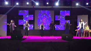 girl group dance performance Agastya 2k24  SSPM medical college sindhudurg [upl. by Wesa]