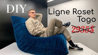 DIY  Ligne Roset Togo Chair [upl. by Chrisoula]