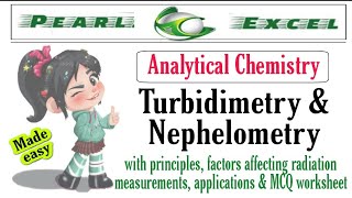 Easy way to understand turbidimetry and nephelometry concepts [upl. by Mitzi]