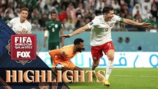 Poland vs Saudi Arabia Highlights  2022 FIFA World Cup [upl. by Town765]