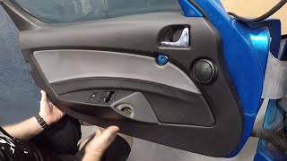 Electrified Garage Tesla Roadster 1525 How to Remove a Door Panel [upl. by Rehpotsrik]