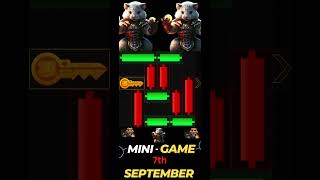 Hamster Kombat MiniGame 7th September hamsterkombatminigame7thseptember [upl. by Oira]