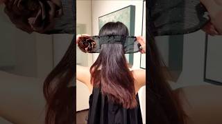 1 Minute easy bun tutorial with bun stick shortsfeed short bunhairstyle [upl. by Isis]