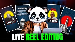 Live Reel Editing for My Client  Step by Step Viral Reels Editing  Premiere Pro Editing Tutorial [upl. by Ariamoy]