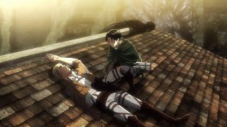 Levi considered Erwin and Armins dreams before choosing the one he would save  Ep 55 no subs [upl. by Vern]