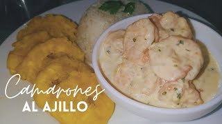 Camarones al AjilloCocina Ecuatoriana [upl. by Ailahk235]