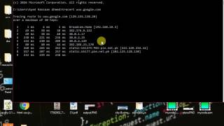 How to Trace ip address through cmd [upl. by Sanger]