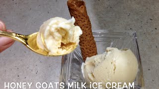 Goats Milk Honey Ice cream cheekyricho Thermochef Tutorial [upl. by Letsyrc]