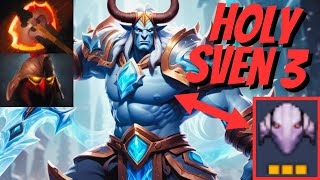 SVEN 3 RASTET KOMPLETT AUS ALLES ONEHIT ► Dota 2 Auto Chess [upl. by Arodoet]